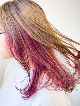 エイト 池袋店(EIGHT ikebukuro) 【EIGHT 池袋】インナーカラー×ベリーピンク