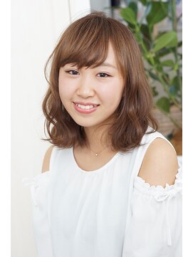 アドラーブル 長岡新保店(adorable) 【adorable】大人可愛い♪愛されエアリーカールミディ