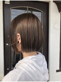 切りっぱなしボブ