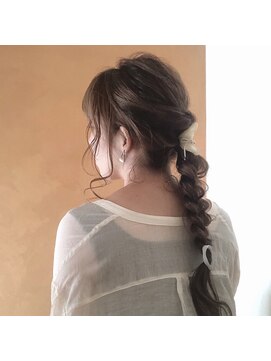 レイビューティー 浜町中央橋店(RAY+beauty) 三つ編みアレンジ