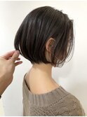 丸みショートボブ