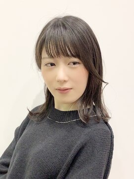 マッシュ(MASHU) ゆる巻き外ハネミディ［髪質改善/track］◎20代30代40代50代