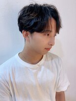 インク サカエ(inq sakae)&nbsp;韓国スタイル★センターパート×マッシュ