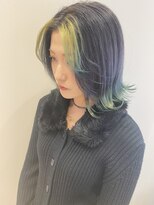 タミー 武蔵小杉(TAMMY)&nbsp;デザインカラー  フェイスフレーミング　裾カラー