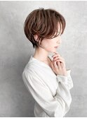 大人可愛いショートスタイル