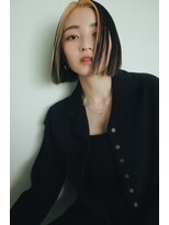 ウォーター 表参道(WATER) インナーカラー 前髪 ショートカット/表参道.南青山