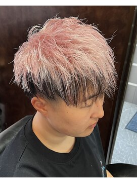 ヒロギンザ 新橋日比谷口店(HIRO GINZA) ツーブロックマッシュ春カラー
