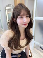 アフロートリノ(AFLOAT Leino)&nbsp;大人可愛い顔まわりカット　レイヤーカット　くびれヘア　前髪#