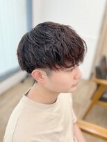 ネオリーブ クーロ メゾン 横浜(Neolive curro Maison)&nbsp;波巻きスパイラル×ツイストパーマ[メンズ]