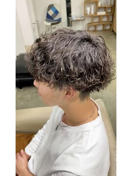 エルオム(EL.HOMME) 美シルエット波巻きクリームパーマ