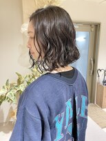 クーナバイトマト 横浜(Cuna by TOMTO)&nbsp;【YUYA】パーマスタイル_クリームパーマ_ミディアムパーマ