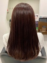 アフロディーテギンザ 日本橋人形町店(APHRODITE GINZA)&nbsp;フルバング/似合わせカット/レッドブラウン/30代40代/人形町