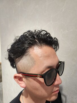 ゴウトゥデイ 名古屋店(GO TODAY) メンズツーブロック無造作パーマ