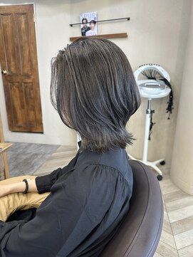 アリスバイアフロート 自由が丘(ALICe by AFLOAT) ウルフレイヤーアッシュハイライトミディアム