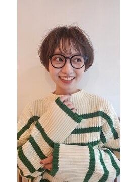 ガーランド (Garland) 小顔カット/前髪カット/ひし形ショート/丸みショート