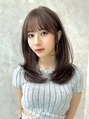 マウルルナ(MAEUL luna)&nbsp;似合わせカット☆オーダー多数！人気No. 1の流し前髪◎