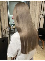 エース (ACE)&nbsp;【ACE横浜】ミルクティーブロンド×ストレート仕上げ