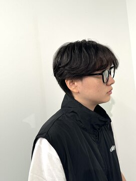 ガーデン タチカワ(garden tachikawa) 【立川メンズ】ニュアンスセンター波巻き刈り上げマッシュ