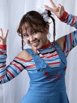 レボル(REVOL) ハロウィン特殊メイク☆推し活推しカラーヘアセットヘアメイク