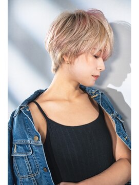 ハルキ ミナト ジャパン オオサカ(HARUKI MINATO japan OSAKA) 30代40代50代小顔似合わせカットくびレイヤーエモージュ大人可愛