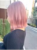 Say.黒髪ボブルフネビージュ小顔ワンレンピンクホワイトボブ原宿