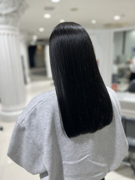 エアー 青山(AIR) ぷつっと、ぱつっと。ダークグレージュ/青山/表参道