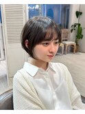 【畑中正敏】愛されショートボブ艶髪/似合わせカット