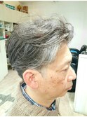 大人のアップバングパートスタイル