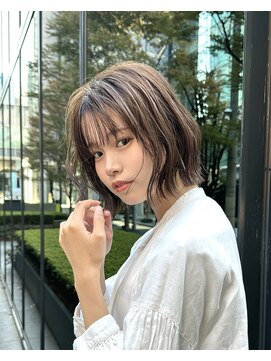 ハルキミナトジャパン 神戸(HARUKI MINATO japan) 外ハネボブ 20代30代40代ヘア 小顔 神戸ボブ 三ノ宮