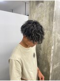 波巻きツイストスパイラルパーマ/フェザーパーマ/眉毛/メンズ