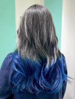 マティーナ ヘアー 池袋(Matina hair) 【グレーブルーグラデーション】池袋美容室
