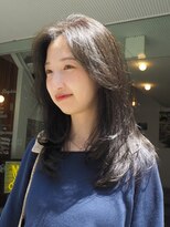 ビュートリアム 鎌倉小町(BEAUTRIUM)&nbsp;オリーブブラウン/レイヤーカット/BEAUTRIUM 鎌倉カギワダ