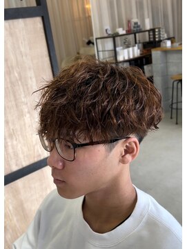 エッジ(EDGE) 大分メンズツイストスパイラルパーマ刈り上げショートマッシュ