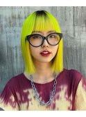似合わせカットメルティカラー着物フェミニンロング