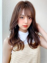 ラルユー 金山(LallYou)&nbsp;暗髪でも出せるこなれ感フェイスレイヤー×ナチュラルセミロング