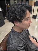 men's/センターパート/メンズパーマ/メンズカット/布施駅