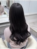 エクステで憧れの黒髪ロング