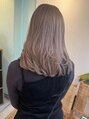 グラムヘアデザイン(g. hair design)&nbsp;色が落ちてきた時も綺麗が続くカラー心がけています。