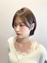 ナンバー 六本松(Number)&nbsp;耳掛けしても可愛い♪ぱつっとボブ【オオハラ】