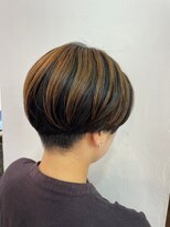 インパークス 江古田店(hair stage INPARKS)&nbsp;アンブレラカラー×ボブ[江古田]