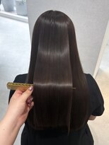 レンテ 千葉(LENTE) ラベンダーとシルバーを使った艶感ブラウンカラー