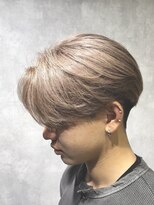 曲がる縮毛矯正専門店 バイ レイズ 名駅(RAYS) 【ニュアンスセンターパート】【ミルクティーベージュ】T