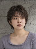 船橋くせ毛風ショートパーマ