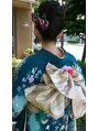 アドゥーヘアー(A do hair)&nbsp;着付けさせていただきました！可愛いかったです(*^_^*)