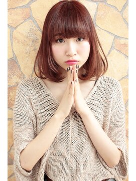 エイミーバイアフロート(amie  by afloat) ワンレンボブカールバージョン