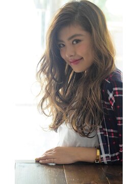 リマ(RIMA) 【RIMA】 外国人風☆パーマWave質感