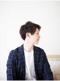 学生に人気無造作ショートネープレスセミウェットビジカジマット