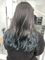 フォーク(FOLK)&nbsp;恵比寿_外国人風グラデーション×サファイア