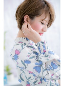 ミック ヘアアンドビューティー 大山店(miq  Hair&Beauty) 旬顔★前下がり♪ラブガーリーマッシュa