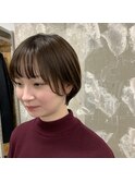 耳かけかわいいショート